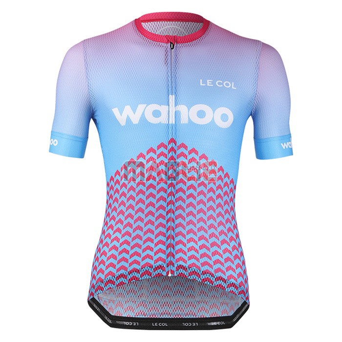 Maglia Le Col Manica Corta 2020 Celeste Rosa